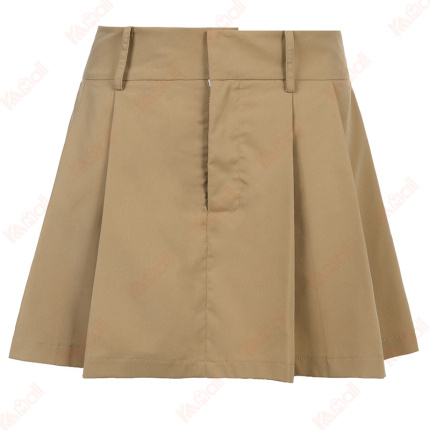 solid colour skirt for women